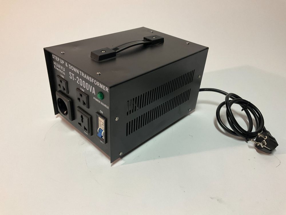 Stromzufuhr: Step up & down converter 2000W – Neu (gemäss Beschreibung) aus Sion von straightedger
