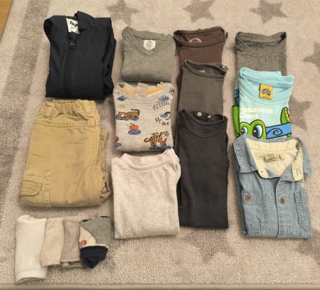 Jungen / Jungs Kleider - Paket Gr. 86, (15 Teile)