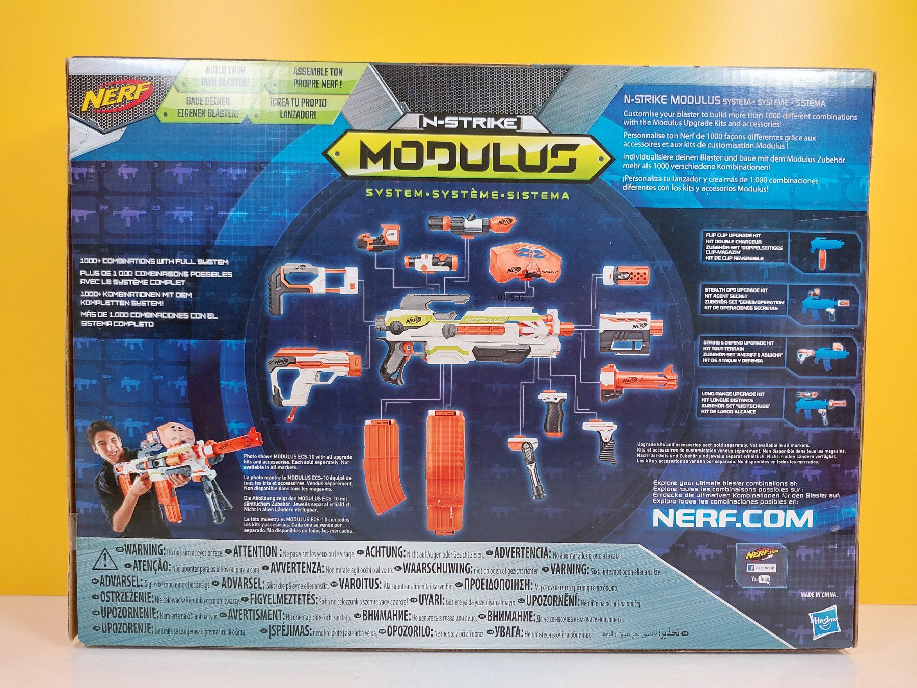 Nerf Giocattoli: Nerf MODULUS Ionfire mit Laufverlängerung NEU – Nuovo e nell'imballaggio originale da St.Gallen venduto da TinasBauundSpiel 3
