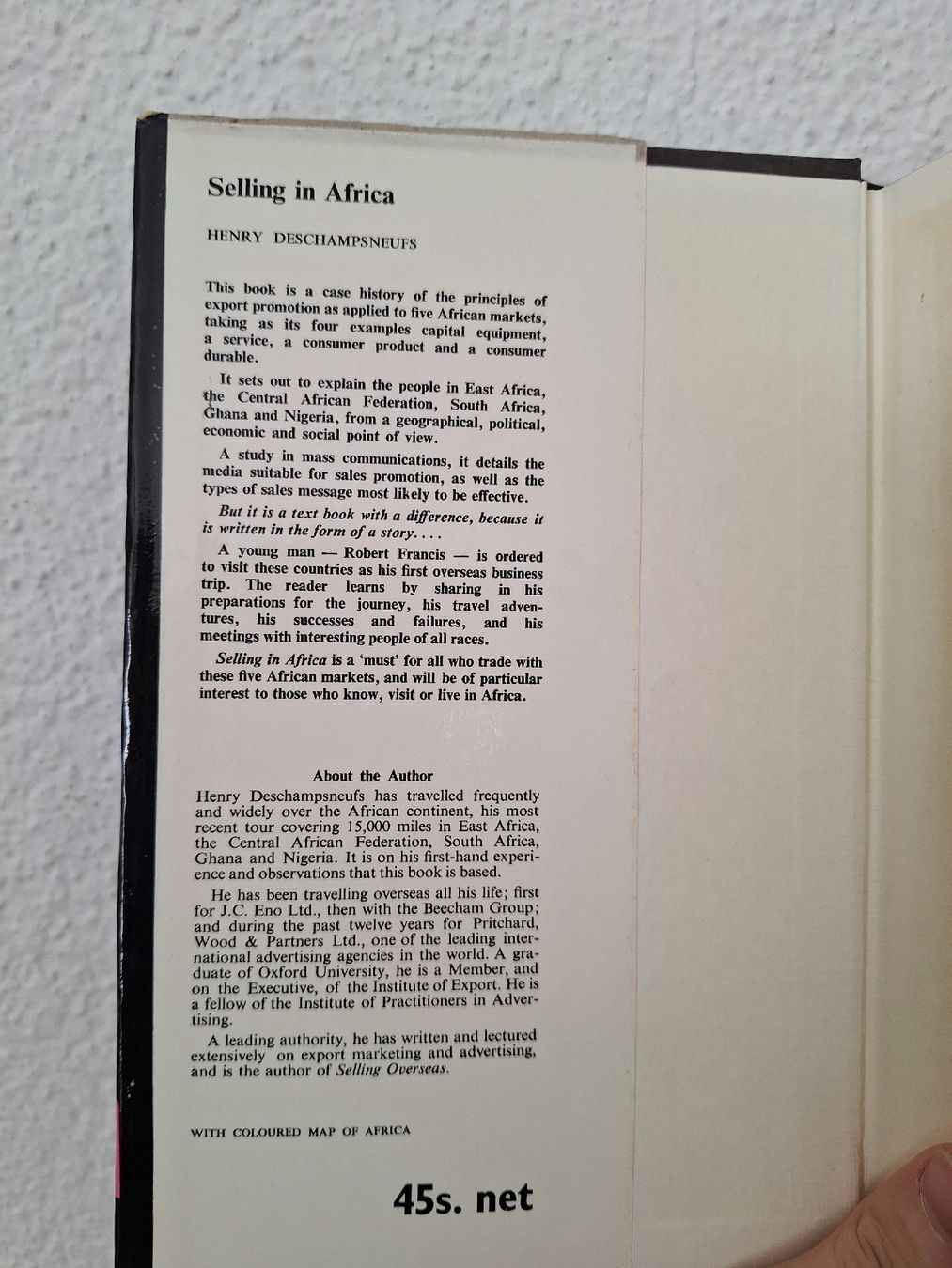 Libri: Selling in Africa – Usato da Pfäffikon SZ venduto da TobyPeterson 1