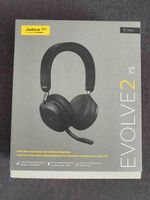NEU !!  Jabra Evolve2 75 USB-C Headset Schwarz