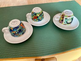 AMICI COLLECTION 1995 3 Espresso Tassen Design Nam June Palk