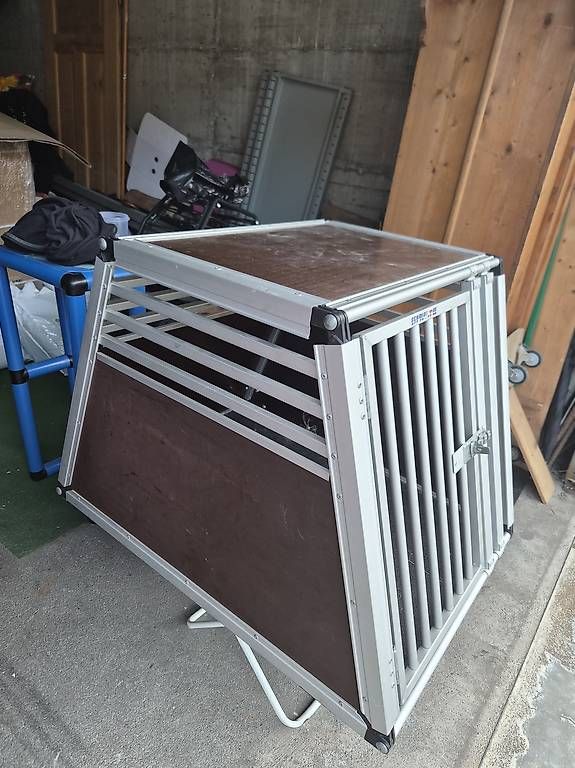 Gabbie, trasporto & Sicurezza: Schmidt Einzel Hundebox – Usato da Rongellen venduto da gsenno 1