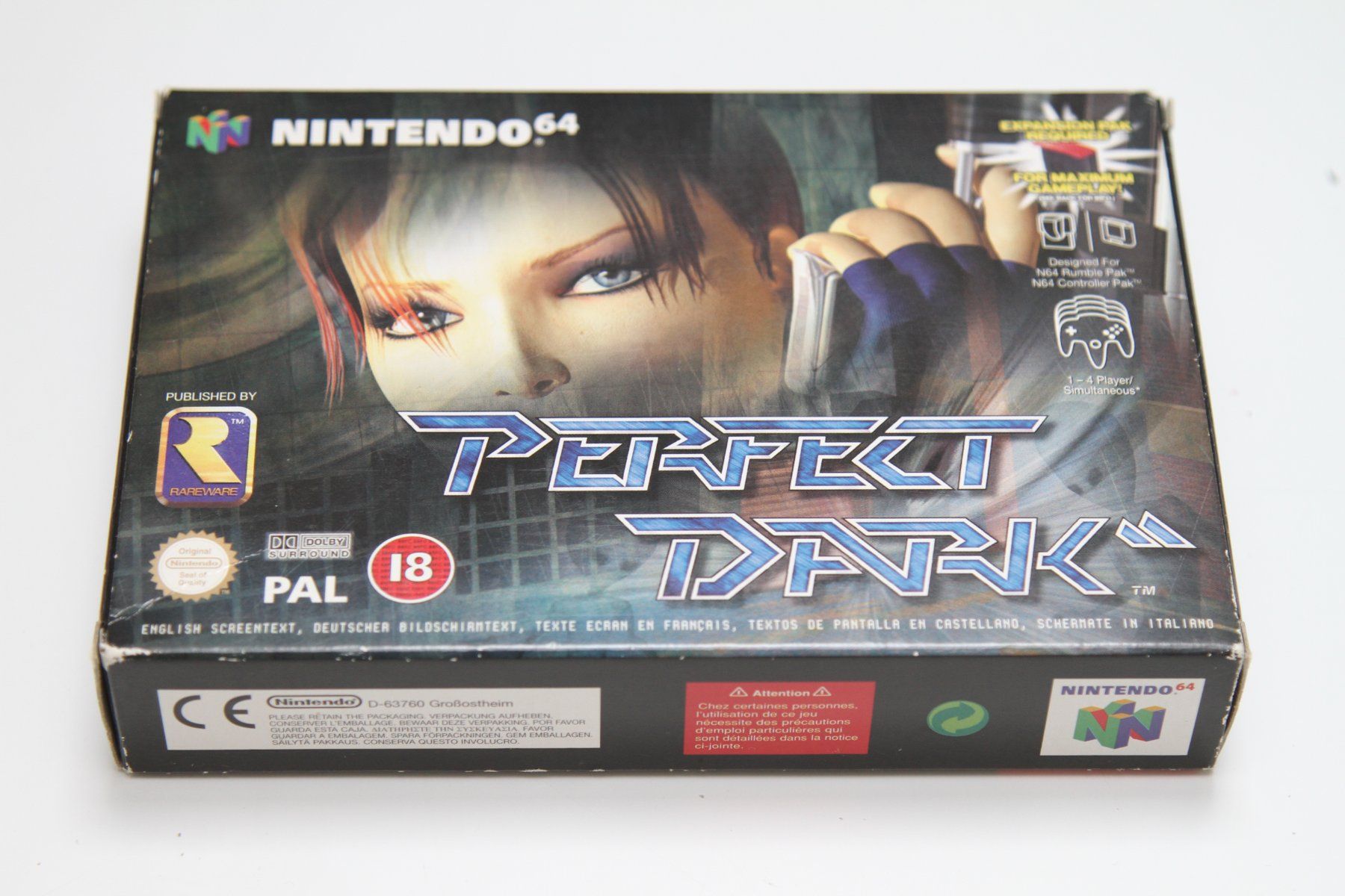 Nintendo Spiele: Perfect Dark N64 mit OVP – Gebraucht aus Basel von  2