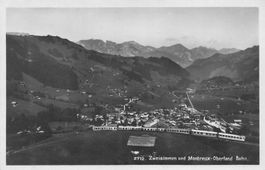Zweisimmen und Montreux Oberland bahn