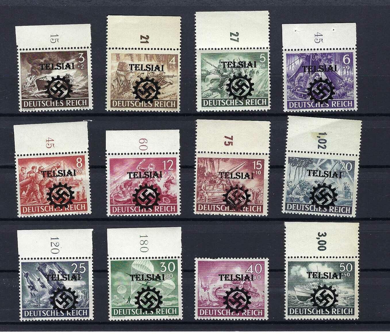 Tous les timbres: WKII Besetzung ** – Neuf avec emballage d'origine à Altstätten SG par Nandodax