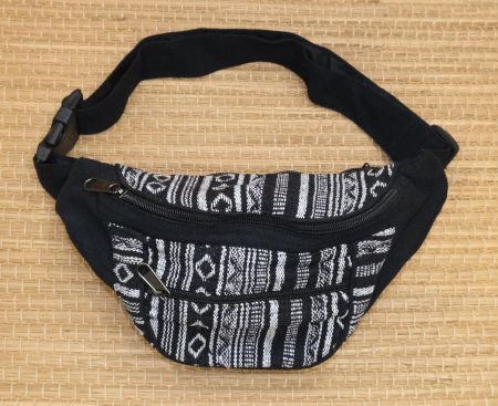 Bauchtasche Hüfttasche Crossbody Bag Baumwolle Nepal-Style
