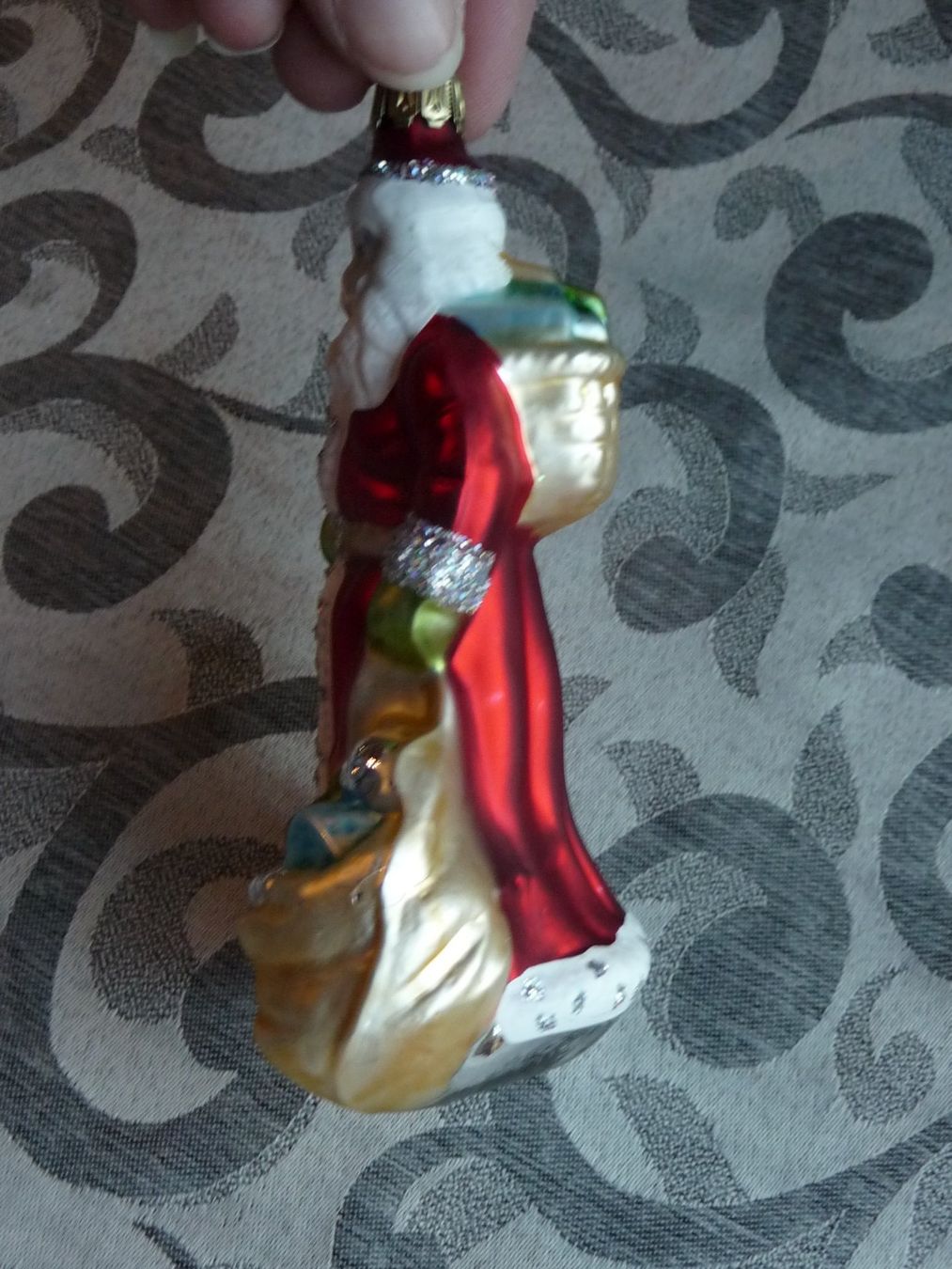 Toutes les décorations: Weihnachtsmann mit Sack, stehend, Christbaumschmuck – Neuf avec emballage d'origine à Alpnach Dorf par marvo 6