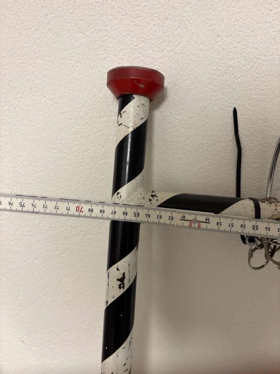 Sonstige Dekorationen & Accessoires: Ständer schwarz-weiss gestreift ca. 160cm hoch – Gebraucht aus Zürich von Nonas1996 3