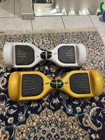 Hoverboards 2Stk. Weiss und Gold 