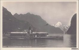 Schiff // ca. 1930 Dampfschiff Italia Vierwaldstättersee