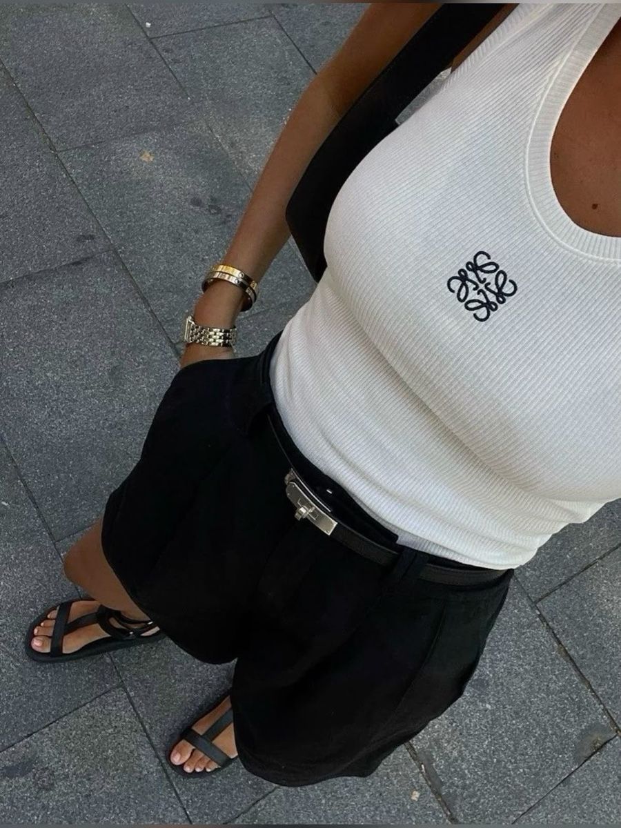 Loewe Top: Loewe Tank Top weiss Grösse M – Usato da Winterthur venduto da secondhandclothes 1