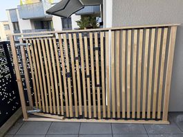 120/200 Lattenrost mit Matratze