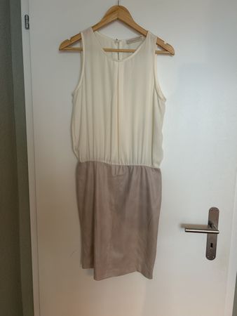 Vie ta Vie Cream Sleeveless Summer Dress - Size Medium