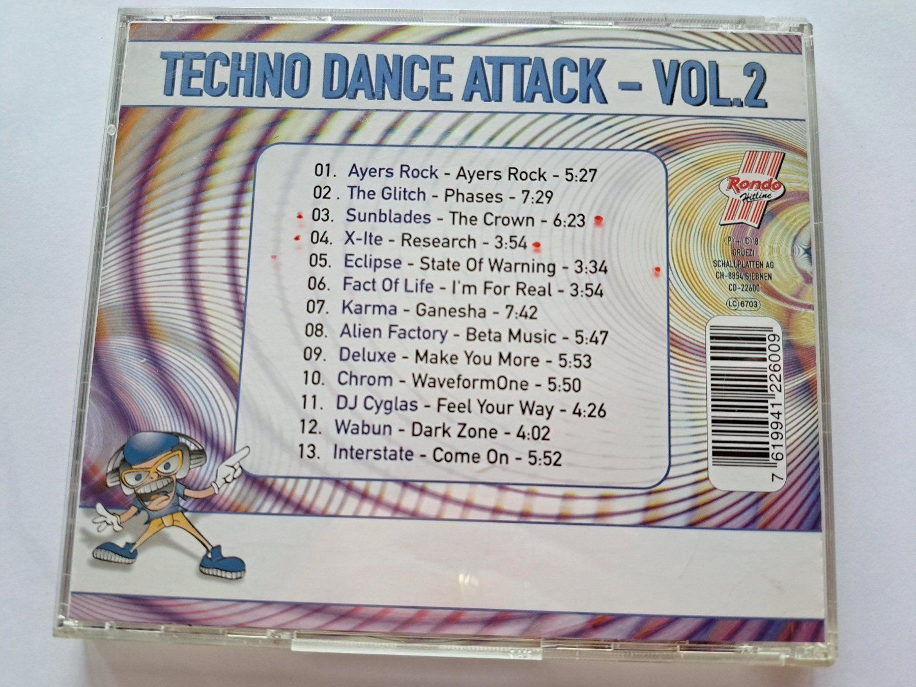 CD: Cd Techno Dance Attack volume 2 – Usato da Pully venduto da bro_n52j 1