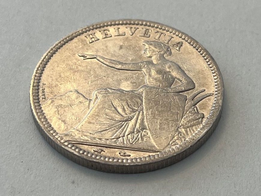 Tutti le monete: 5 Franken 1850, Sehr schön!!! – Usato da Tägerwilen venduto da Beata1sager 9