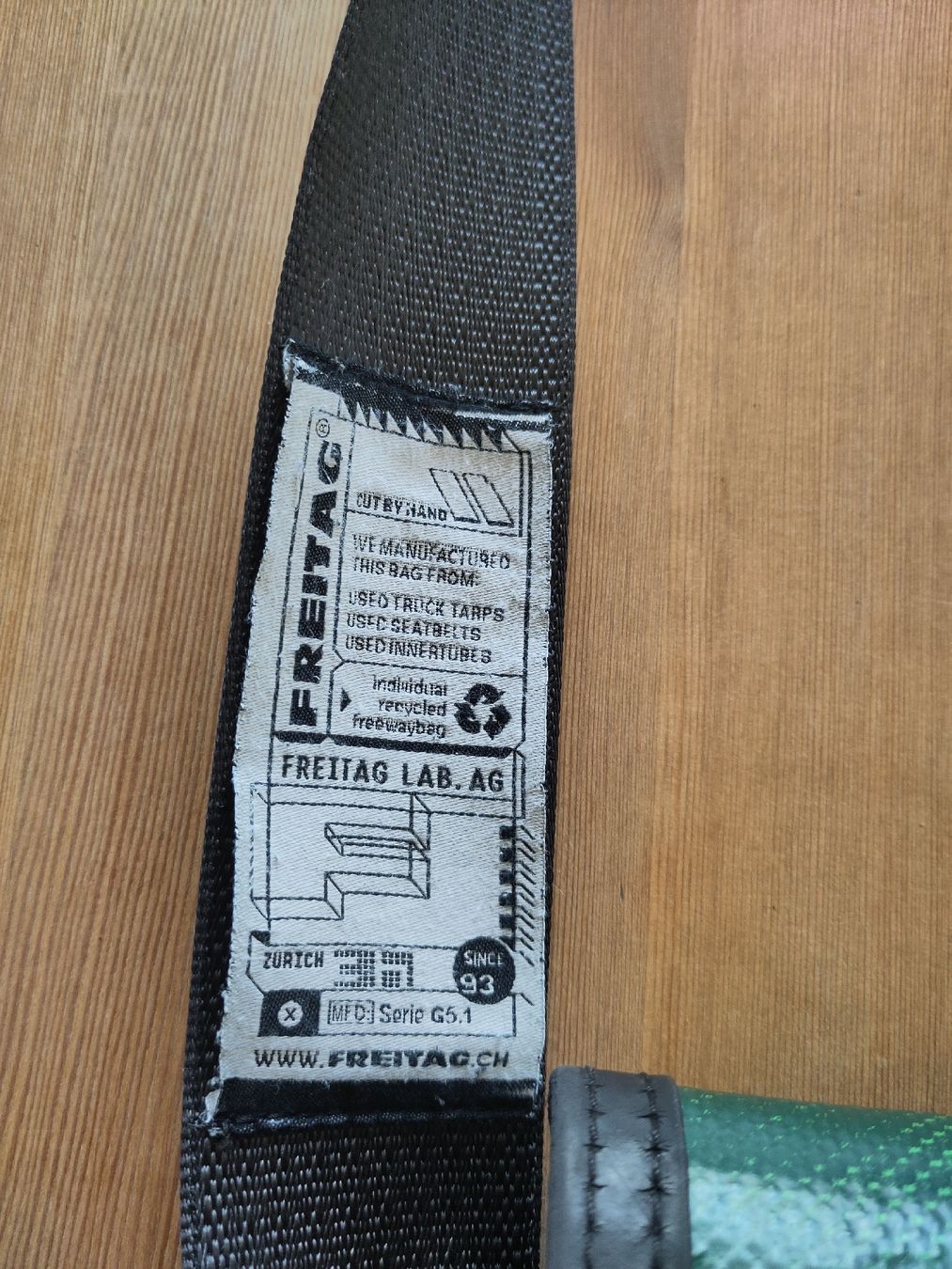 Freitag Borse: FREITAG Tasche Serie G 5.1 – Usato da Widnau venduto da ognob 4