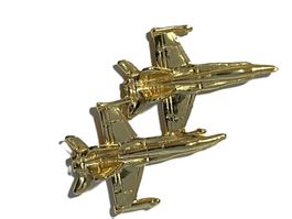 Pin Armee Flugzeuge goldig grosser Pin - 6 cm lang
