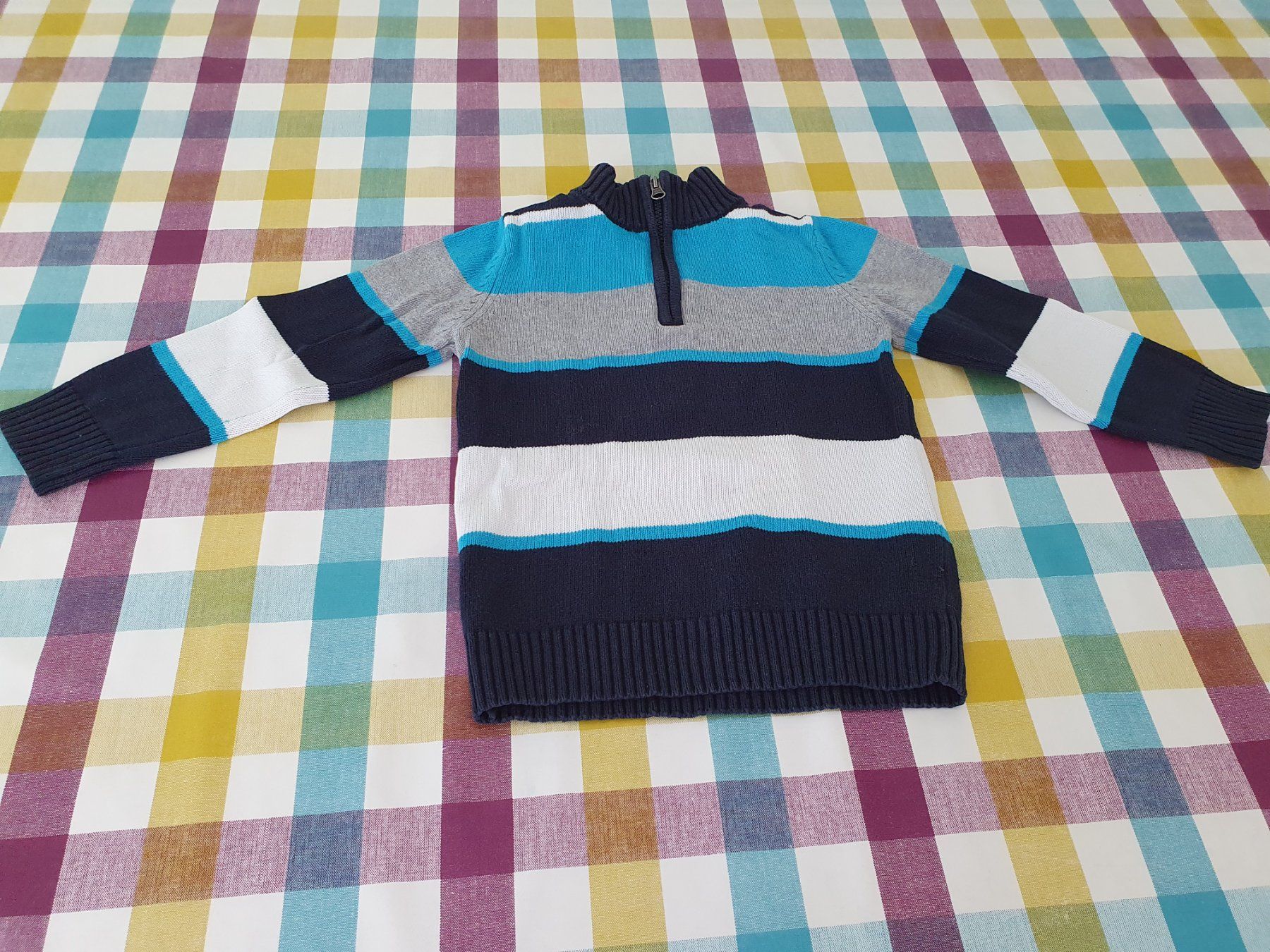 C&A Maglioni & Felpe: Schöner, dickerer, gestreifter  Pullover - 110 – Usato da Staufen venduto da Fleby84