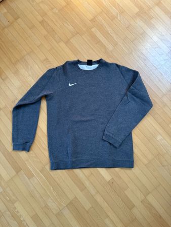 Nike Baumwoll-Sweatshirt, Grau, Gr. M