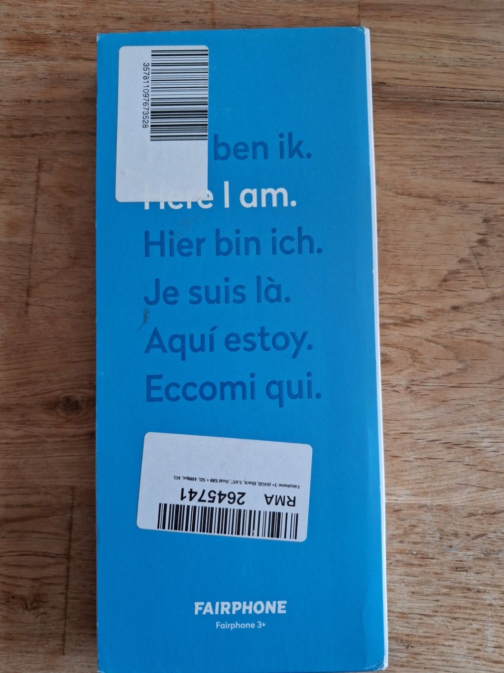 Fairphone Portables: Fairphone 3+ – Neuf avec emballage d'origine à Zürich par mab_c6q9 3