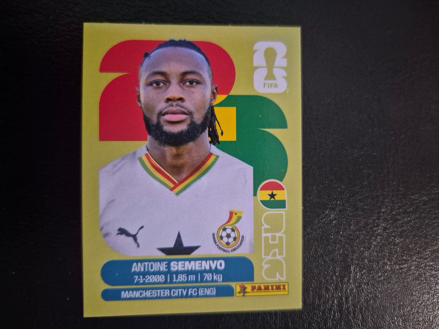 Panini Carte collezionabili: Panini WM 26 GHA 20 – Nuovo (secondo la descrizione) da Rorschacherberg venduto da AJ3108