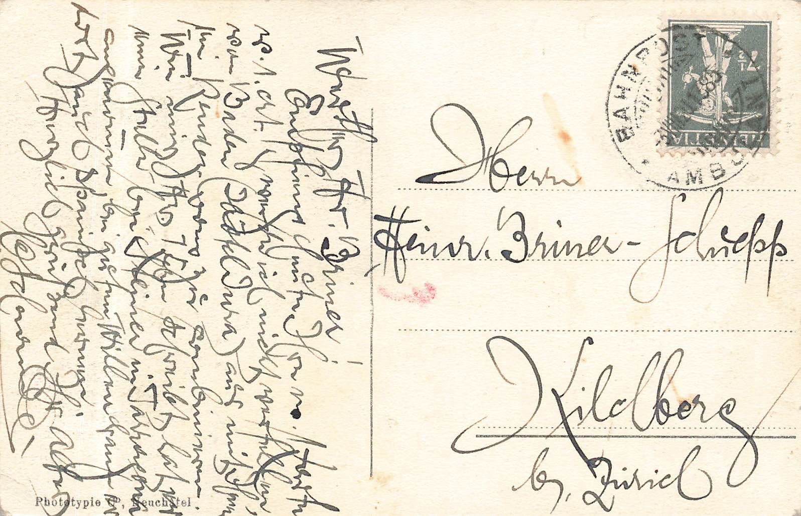 Cartoline postali: Loueche Ies Bains VS Panorama – Usato da Biasca venduto da Blenio71 1