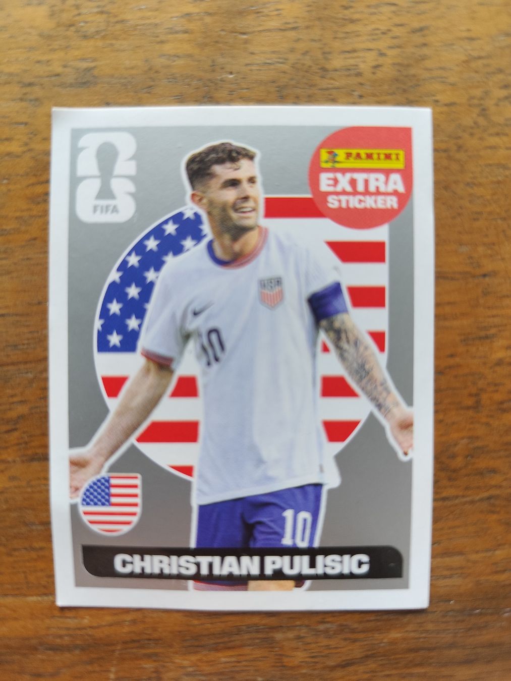 Panini Sammelbilder & Trading cards: extra Sticke Panini Christian Pulsic Silber – Neu (gemäss Beschreibung) aus Zofingen von Schmetterling