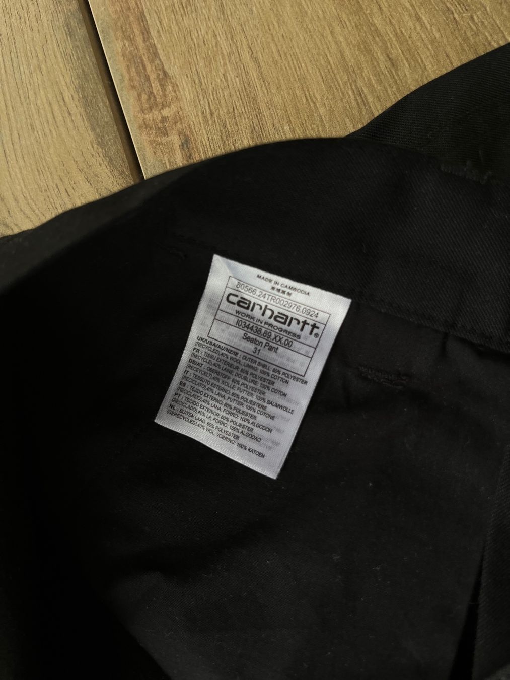 Carhartt Hosen: Carhartt Seaton Pant – Gebraucht aus Zuzwil SG von dieschnellemichelle 2