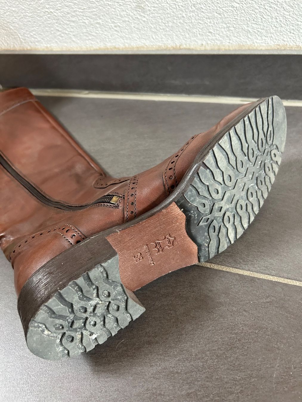 Damenschuhe: Lederstiefel – Gebraucht aus krauchthal von agn_6nfh 3
