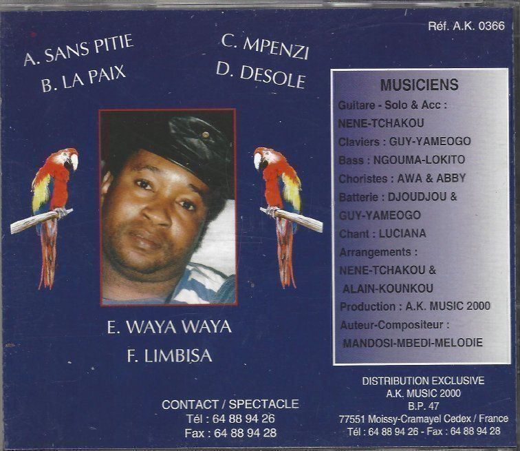 CD: Nene-Tchakou - Sans Pitié - Rare ! – Usato da Courtepin venduto da Fin_dj7p 1