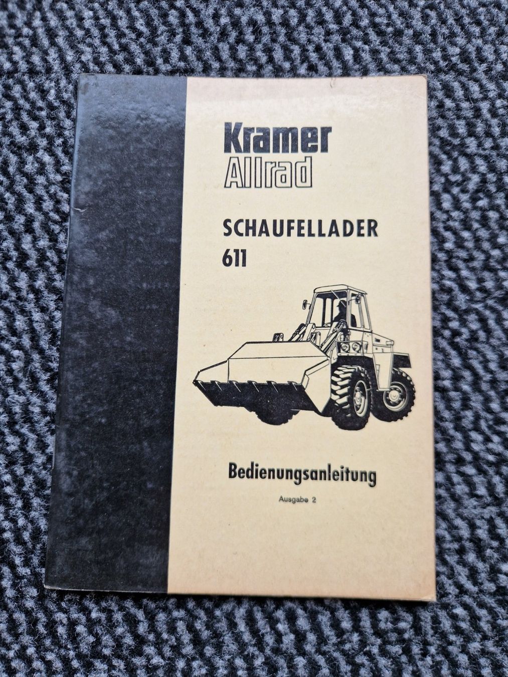 Kramer Trattori: Original Anleitung Kramer Allrad Schaufellader 611 – Usato da Dürnten venduto da Bachtel84