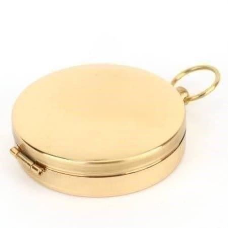 GPS & Messgeräte: Marschkompass Compass Kompass in Gold – Neu (gemäss Beschreibung) aus Thun von thunshop 3