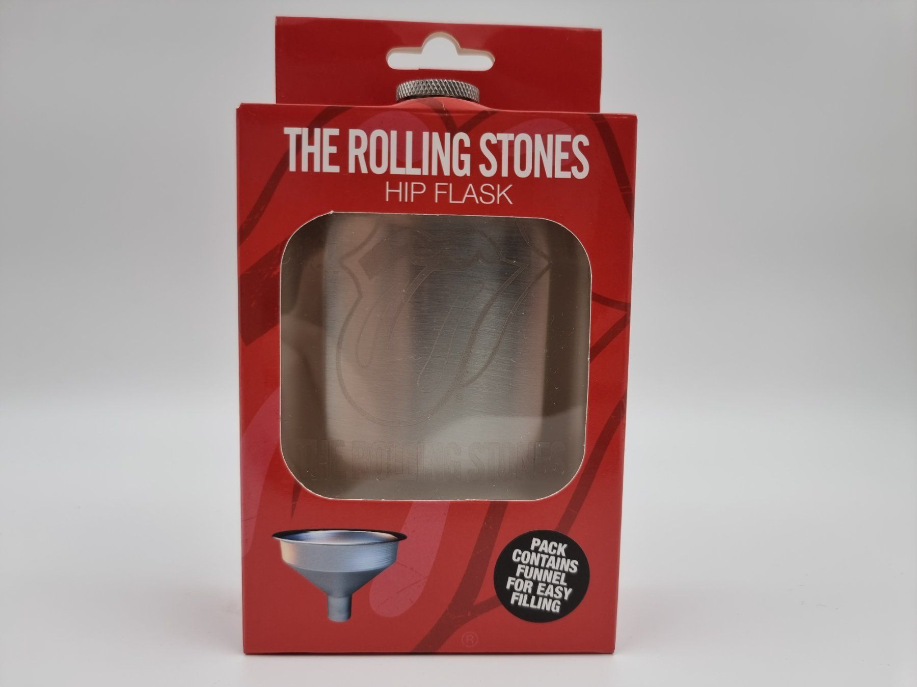 Borracce & Thermos: Flachmann The Rolling Stones Edelstahl – Nuovo e nell'imballaggio originale da Herisau venduto da ZelliZone