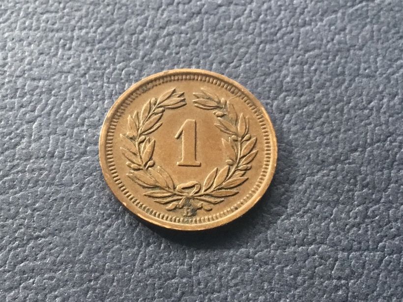 Tutti le monete: 1 Rappen 1931 VZ – Usato da St. Margrethen SG venduto da alfapeugeot10 1