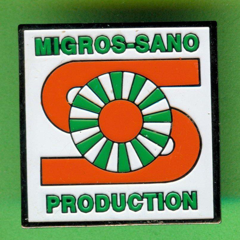 Placchette & Badge: MIGROS  SANO-PRODUCTION – Usato da Winterthur venduto da Sammleroase
