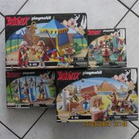 playmobil asterix, 4 versch. sets zusammen gem. bilder neu