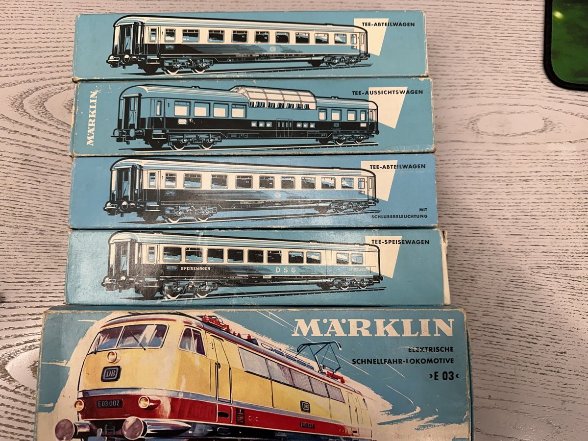 Märklin Modelleisenbahnen: Märklin 3053 DB BR 103 Reisezug – Gebraucht aus Lupsingen von New-Haven 7