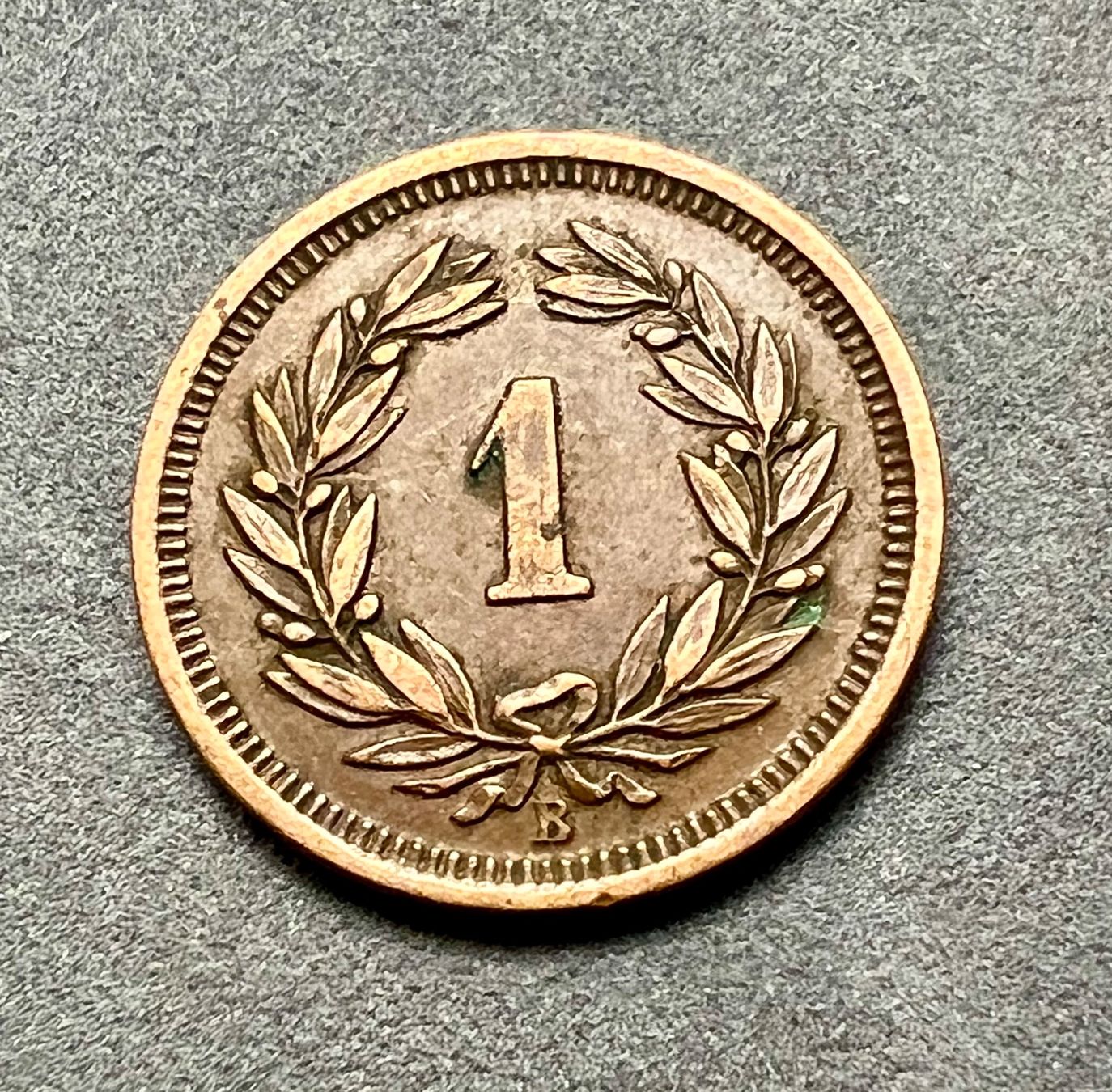 Tutti le monete: 1 Rappen 1919 Schweiz – Usato da Vaduz venduto da Vella007 1