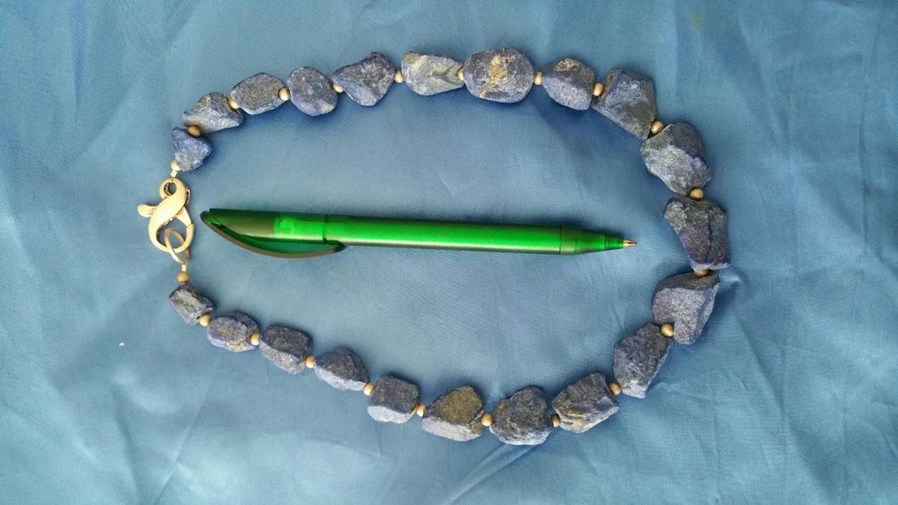 Lapislazuli Armband – 4 Mm Kugeln, Elastisch, Handgefertigt, In Organzasäckchen