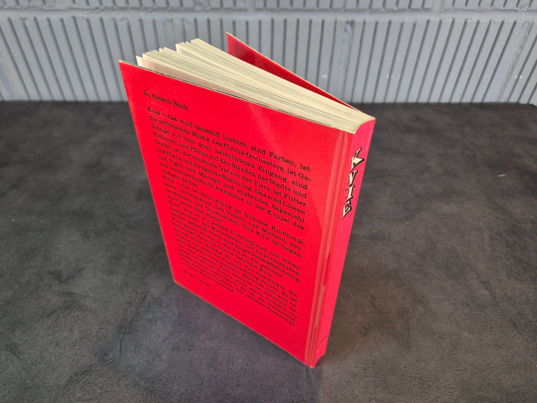 Bücher: Knie- die Geschichte einer Circus-Dynastie,  Benteli 1968 – Gebraucht aus Nottwil von Wondewa-Shop 2