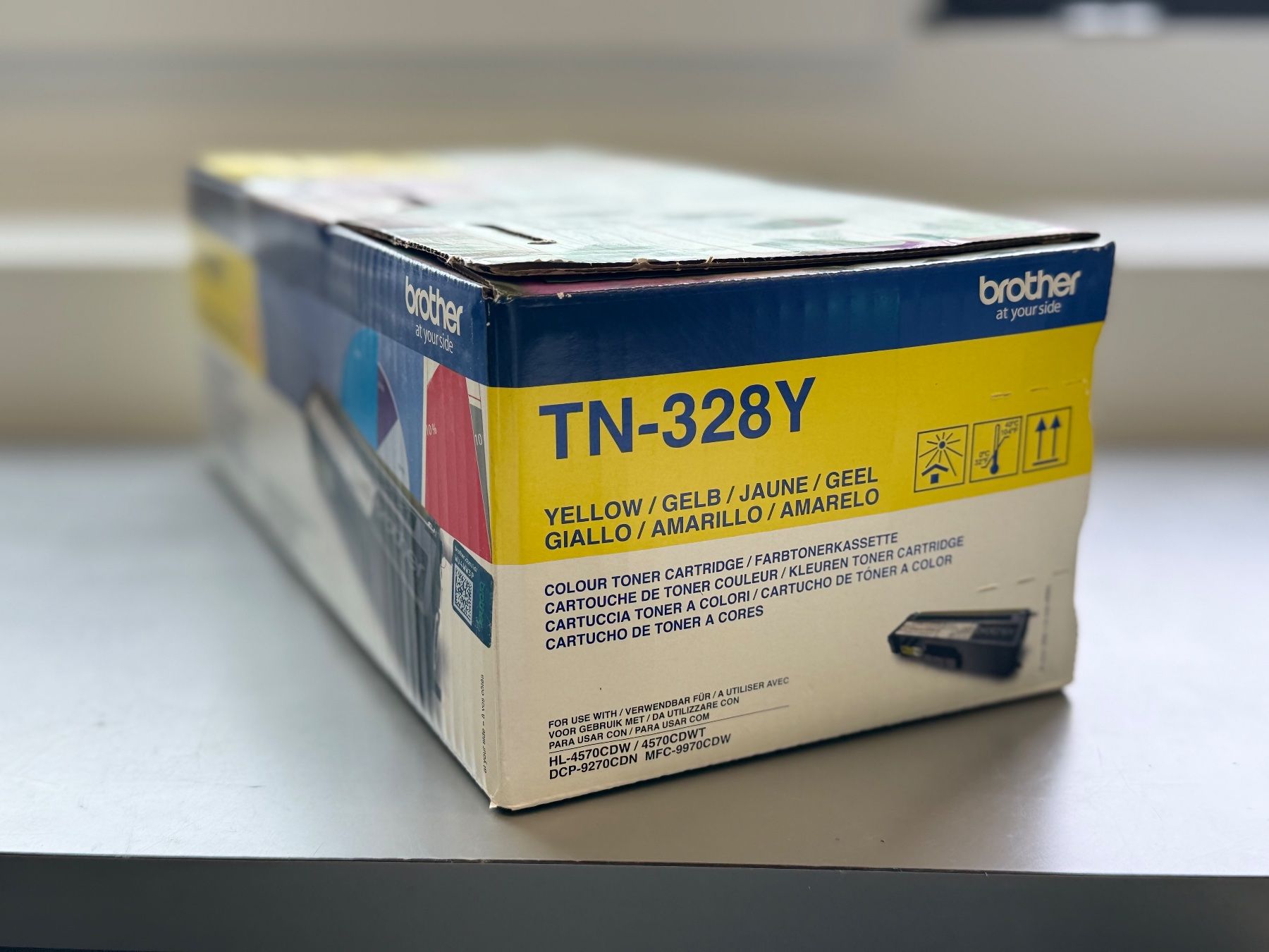 Brother Cartucce per stampanti & toner: Brother TN-328Y Toner Yellow – Nuovo e nell'imballaggio originale da St. Gallen venduto da FILTROX-IT 1
