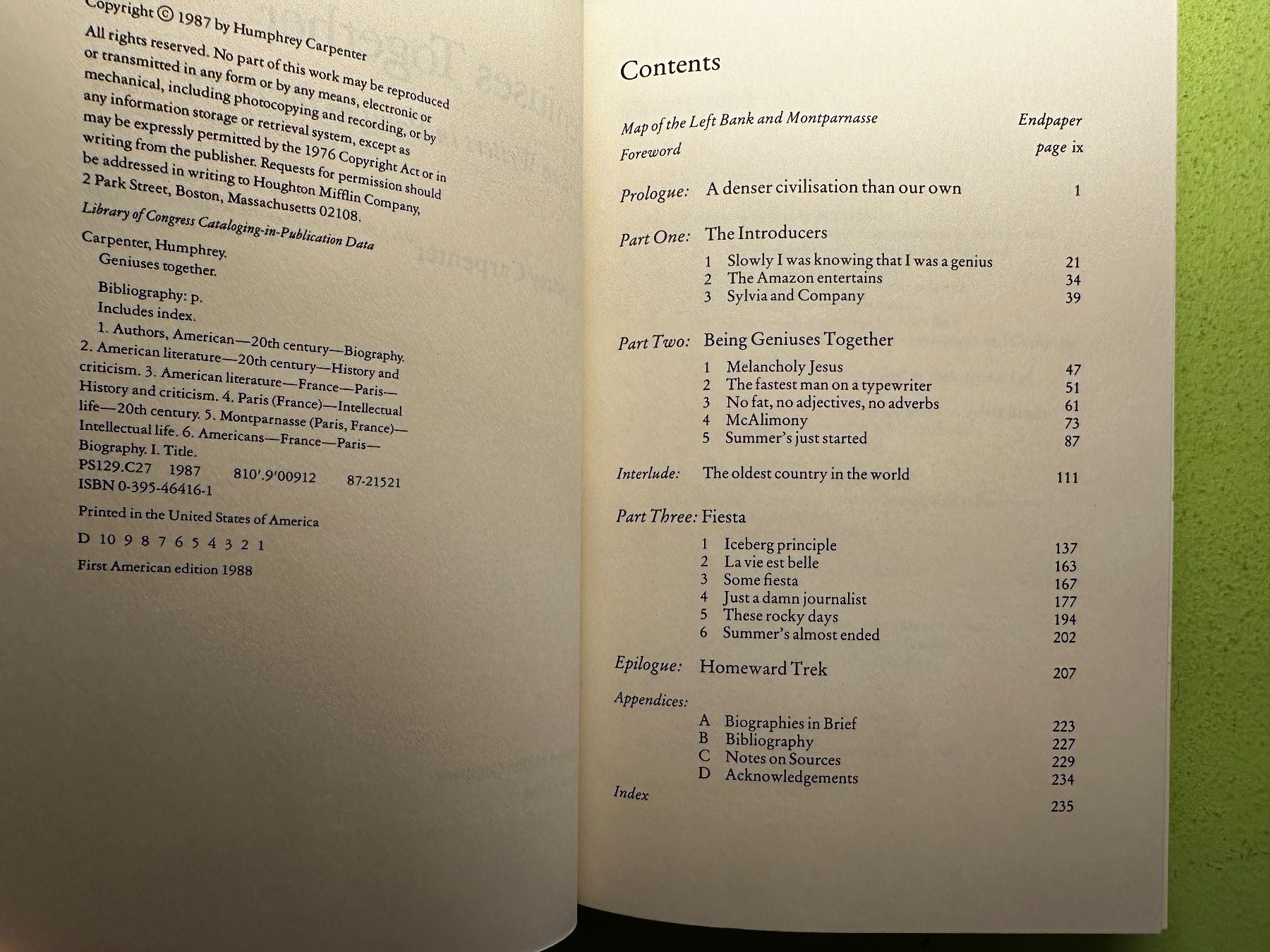 Libri: Humphrey Carpenter: Geniuses Together – Usato da Zürich venduto da allp 3