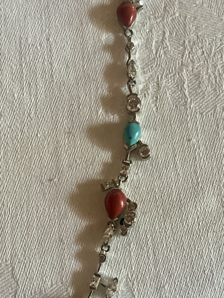 Catenine: Kette mit Korallen, Tuerkis – Nuovo e nell'imballaggio originale da Bigenthal venduto da Sammler60 4