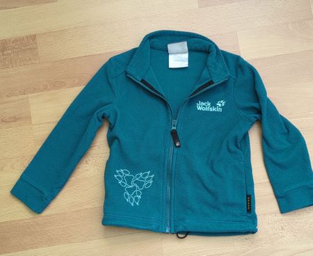 Kinder Fleecejacke Jack Wolfskin Grösse 104 türkis