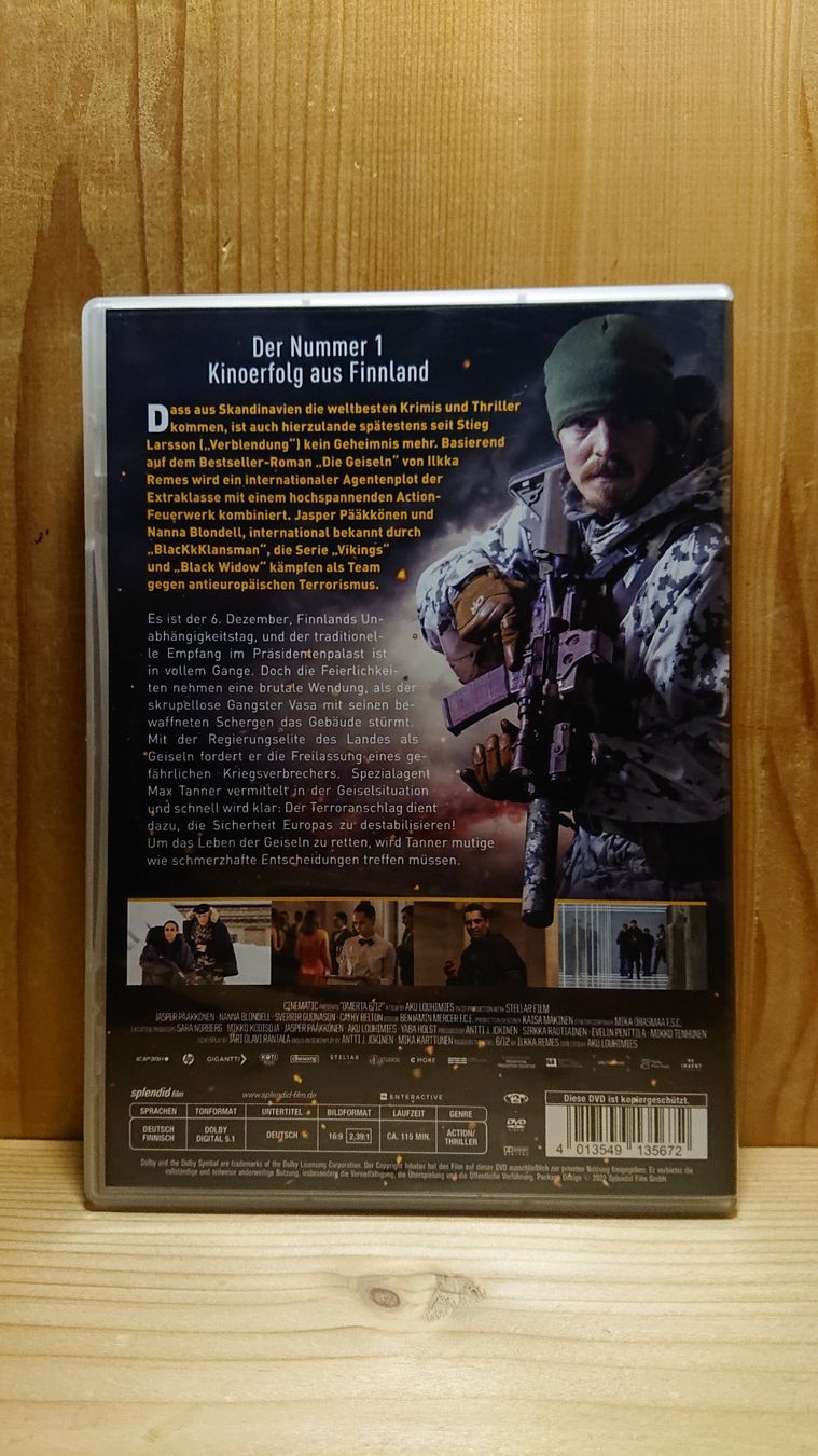 Tutti i DVDs: OPERATION OMERTA DVD mit Jasper Pääkkönen – Usato da Wilderswil venduto da Exebub 1