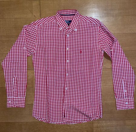 Polo Ralph Lauren Hemd Rot/Weiss Kariert (M)