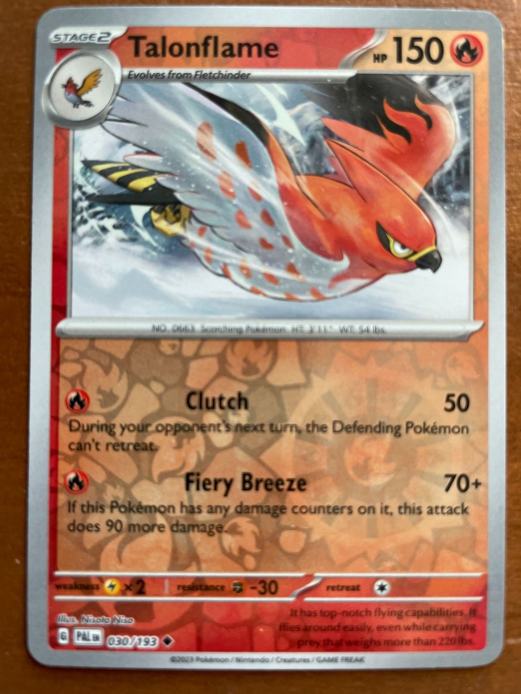 Pokémon Sammelbilder & Trading cards: Pokemon Talonflame Reverse (Versand gratis) – Neu (gemäss Beschreibung) aus Chur von Angerson