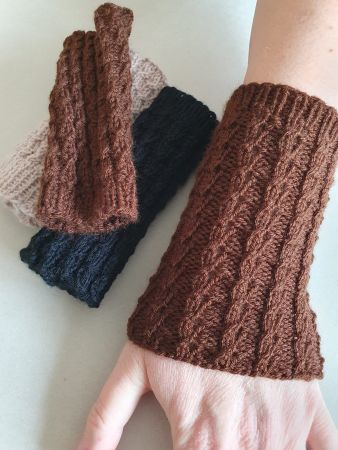 Armstulpen / Amedisli / Pulswärmer, 1 Paar