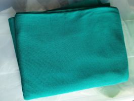Grüner Schlauchstoff – Baumwoll-Trikot – 100 x 240 cm – NEU